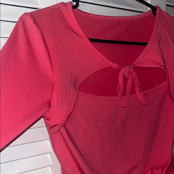 Women's Pink Long Sleeve Top Small - Picture 5 of 5